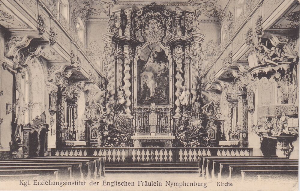 München, Schloss Nymphenburg, Klosterkirche der Chorfrauen von Notre Dame