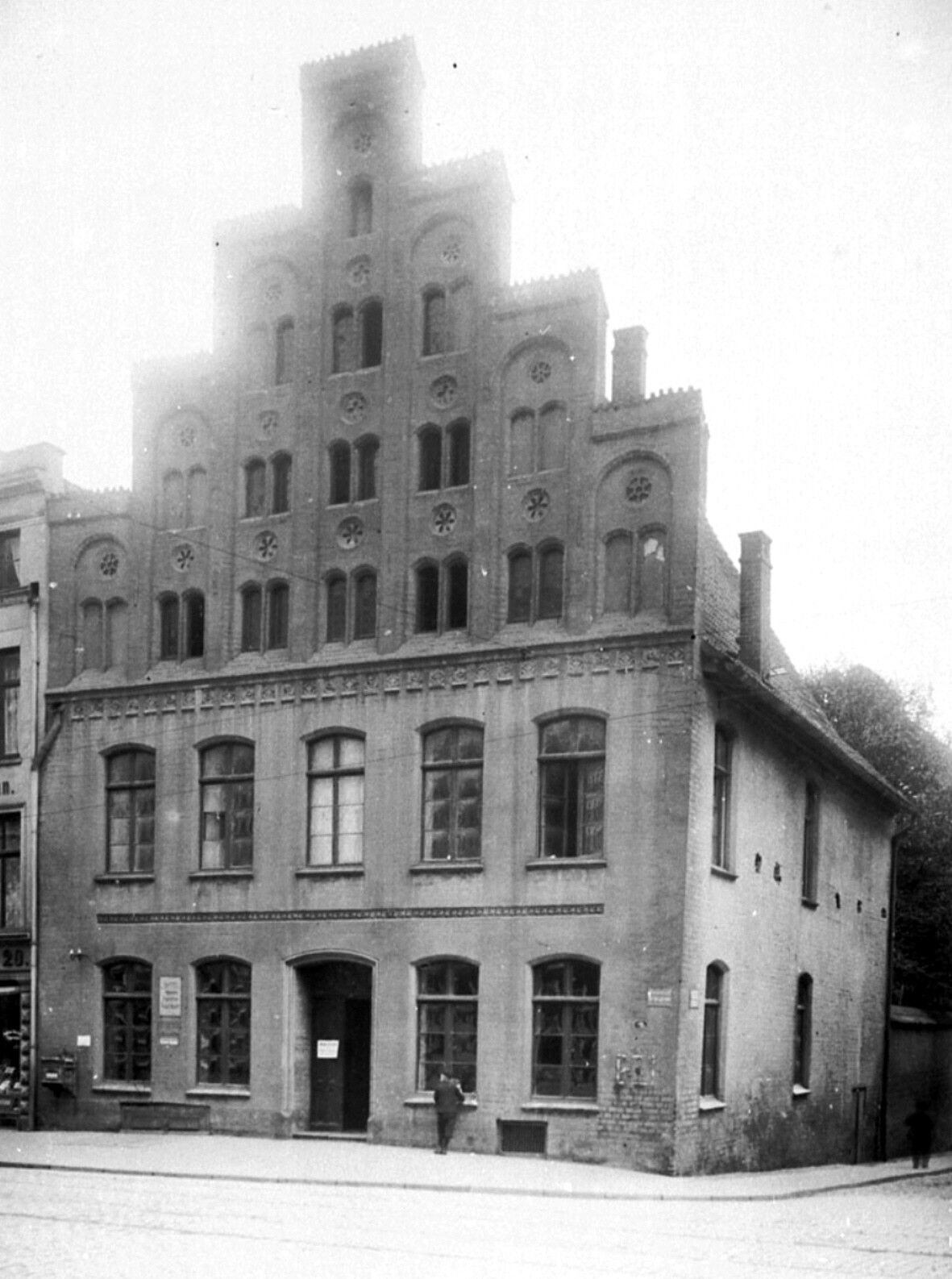 Das Haus Breite Straße Nr. 18 in Lübeck (abgerissen 1911)