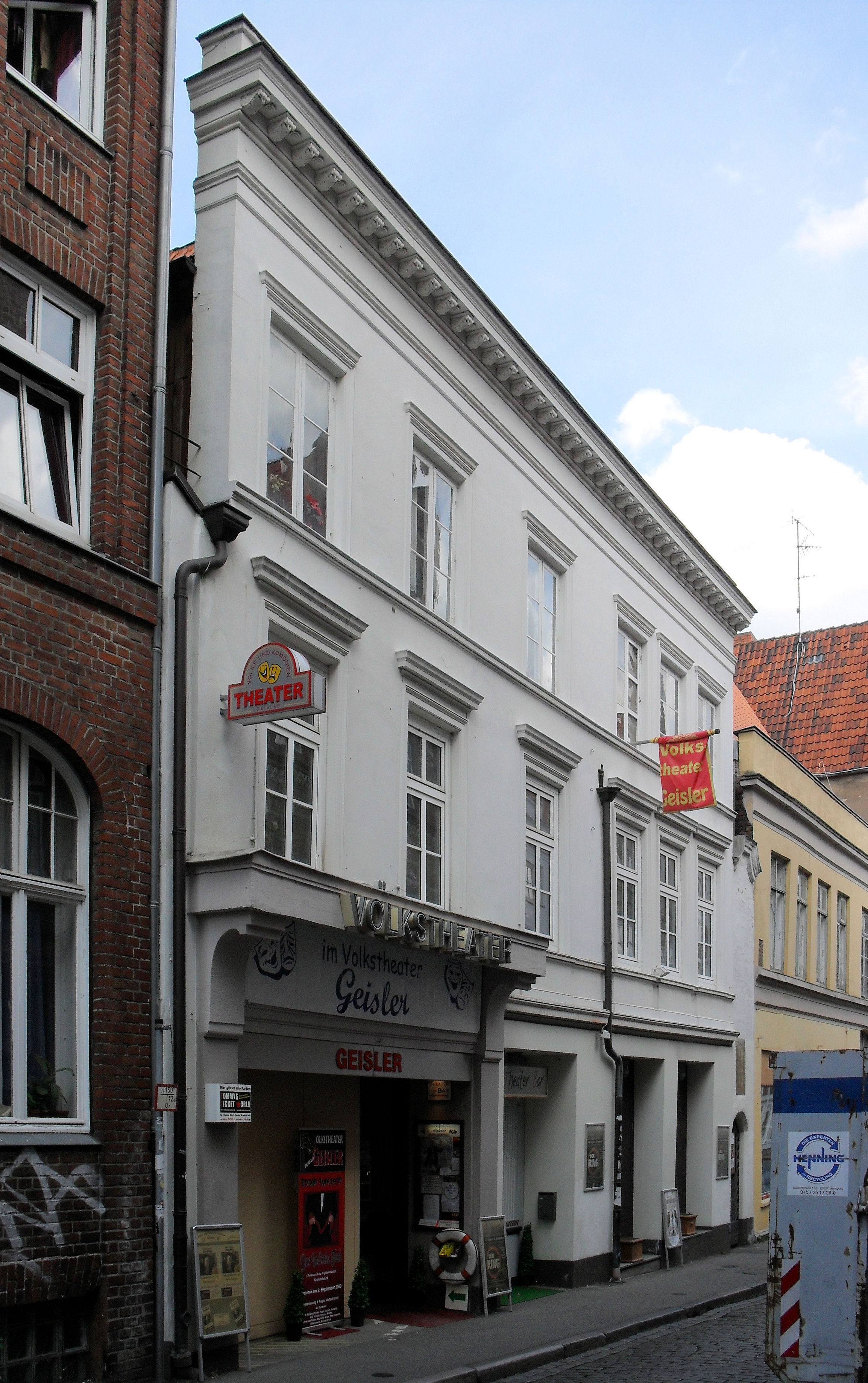 Das Haus Dr.-Julius-Leber-Straße 25 in Lübeck.