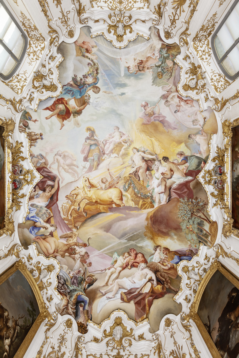 Apoll mit Pferdegespann