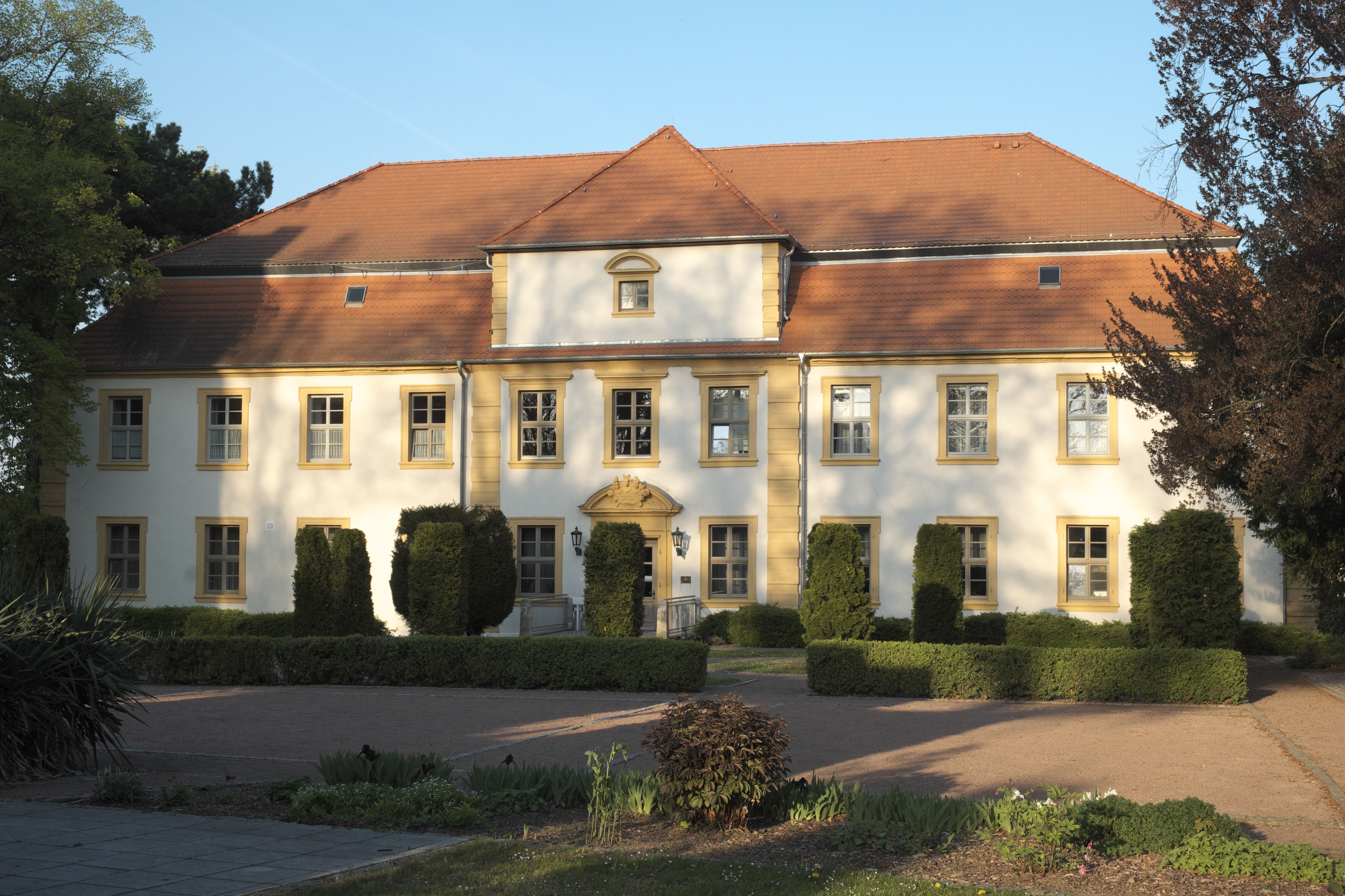 Schloss Hecklingen in Hecklingen im Salzlandkreis (Sachsen-Anhalt/Deutschland)