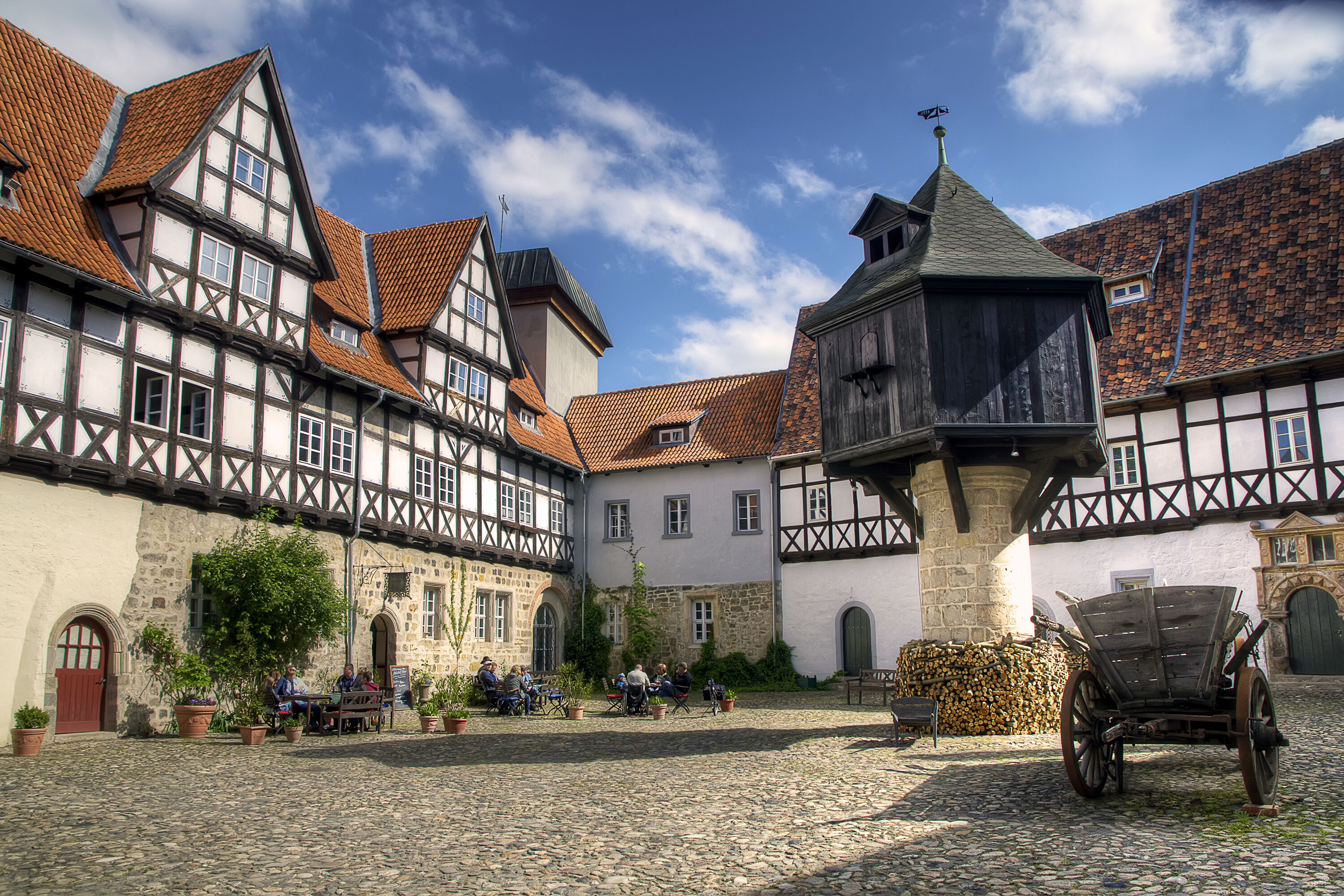 Der Fleischhof in Quedlinburg
