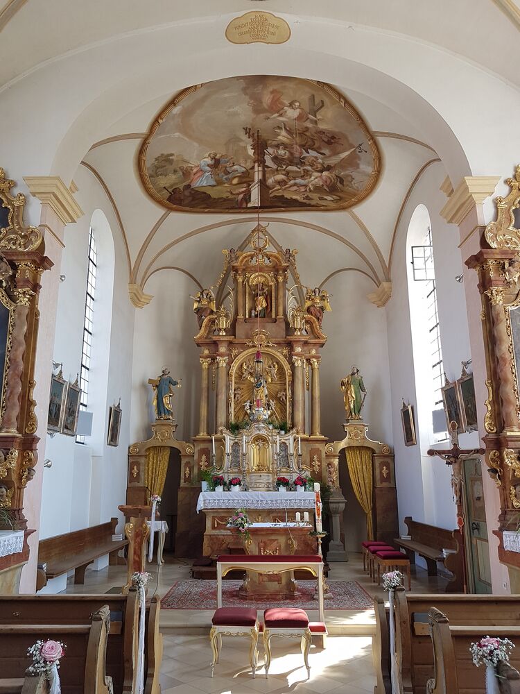 Obersöchering, Pfarrkirche St. Peter und Paul