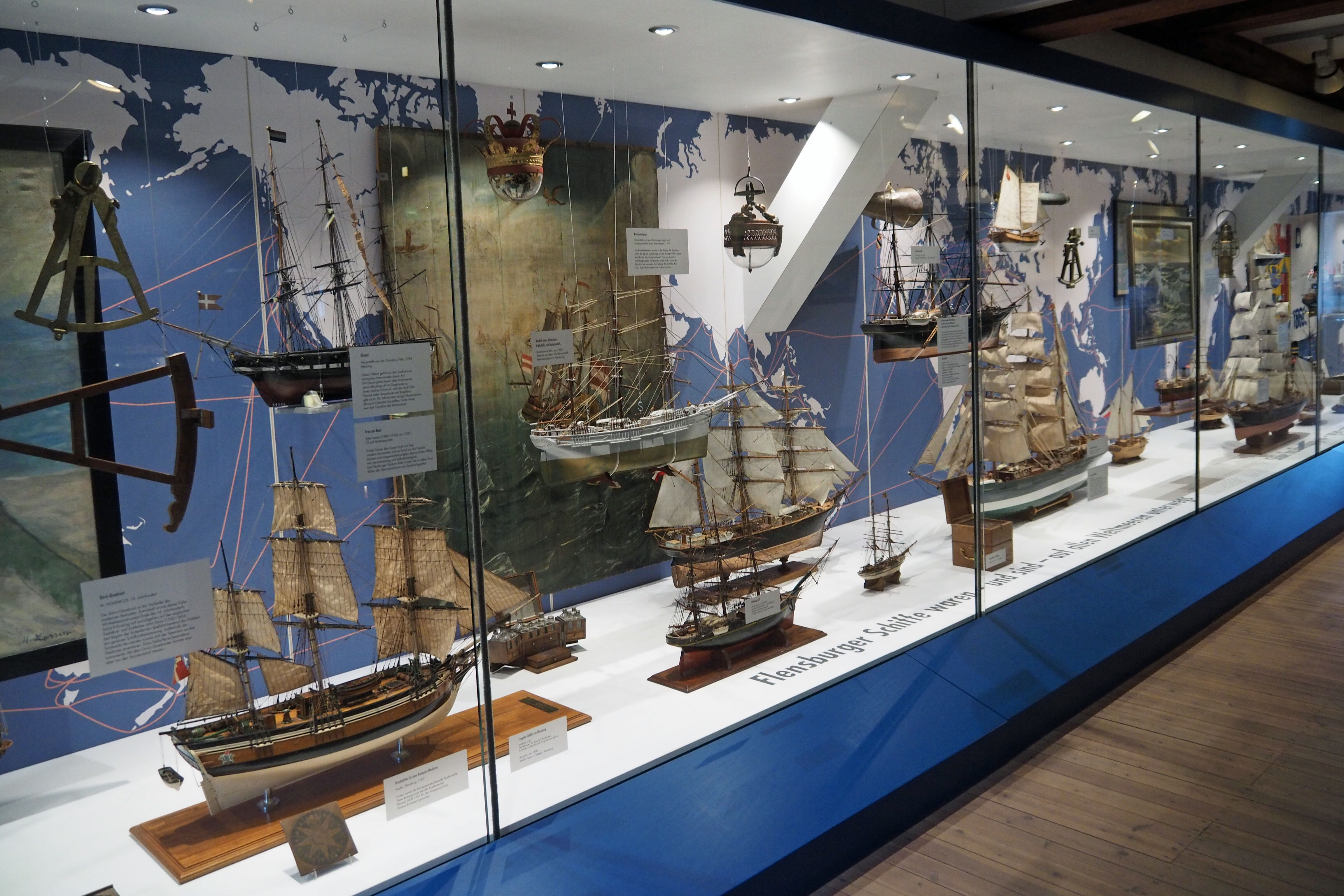 Schifffahrtsmuseum Flensburg Schiffsmodelle