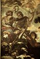 Die Apotheose Johann Georgs III. - Detail linker Rand