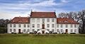 Herrenhaus Boldevitz, Westfassade (Gartenfassade)