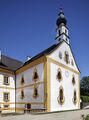 Schlosskirche Mariä Heimsuchung, Ansicht von Südwesten