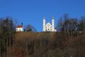 Bad Tölz, Doppelkirche auf dem Kalvarienberg