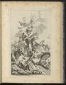 Huquier, Second Livre de Fontaines, 1738,Pl. 2: Neptune