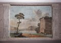 Landschaft mit Architekturruine
