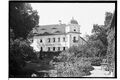 Schlosskirche Mariä Heimsuchung, Ansicht von Osten, historische Aufnahme