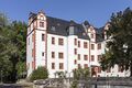 Hadamar, Residenzschloss, Blick von Südwesten auf die Hofseite des Nordflügels
