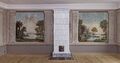 Hauptsaal, Südwand