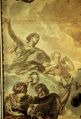 Die Apotheose Johann Georgs III. - Detail linker Rand