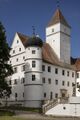 Schloss Alteglofsheim, Hofseite des alten Schlosses, Ansicht von Nordosten