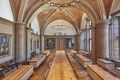 Aachen, Ratssaal des Rathauses, Blick gegen die Westwand