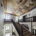 Treppenhaus im alten Schloss