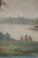 Landschaft mit Architekturfragmenten, Detail unten Mitte